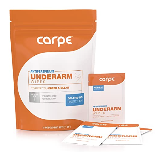 Deodorant wipes